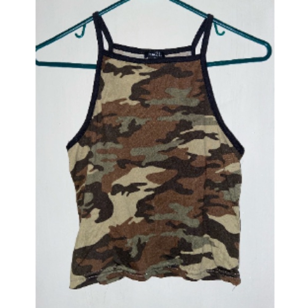 Camouflage Medium Tank Top